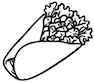 Pita Wrap Description Icon
